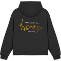 Words sweeter than Honey - Fluffy Boxcut Hoodie
