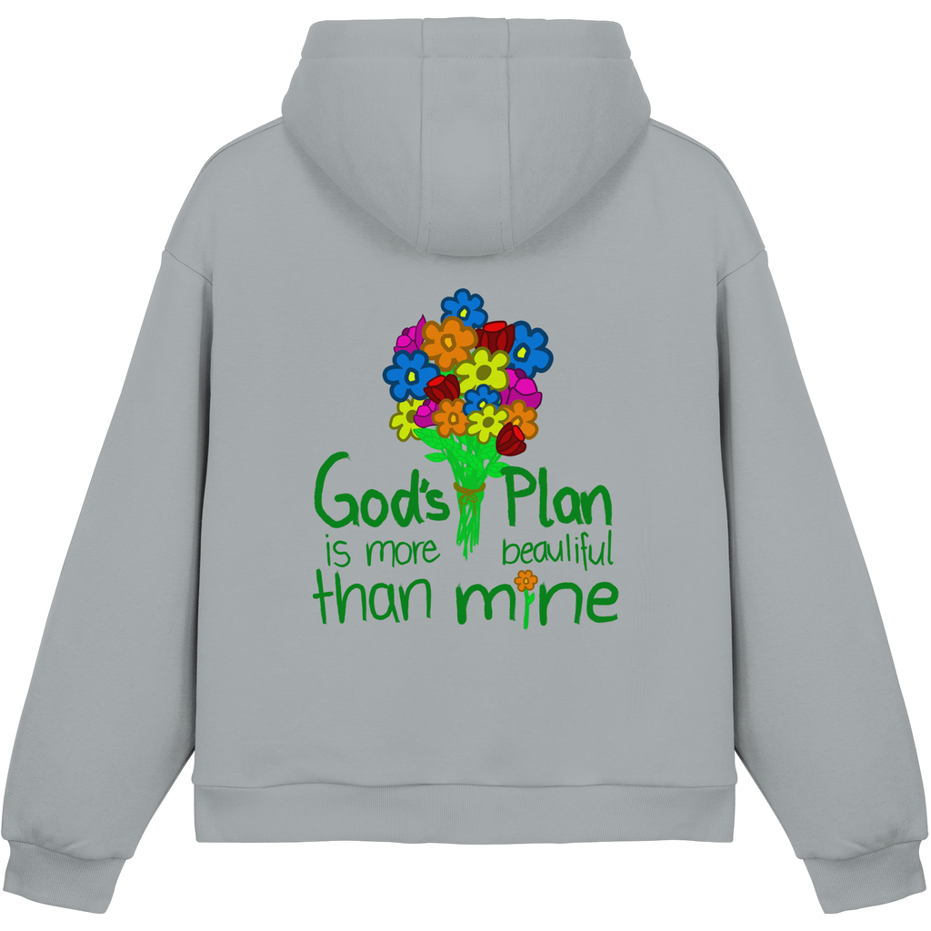 Trust in Gods Plan - Fluffy Boxcut Hoodie