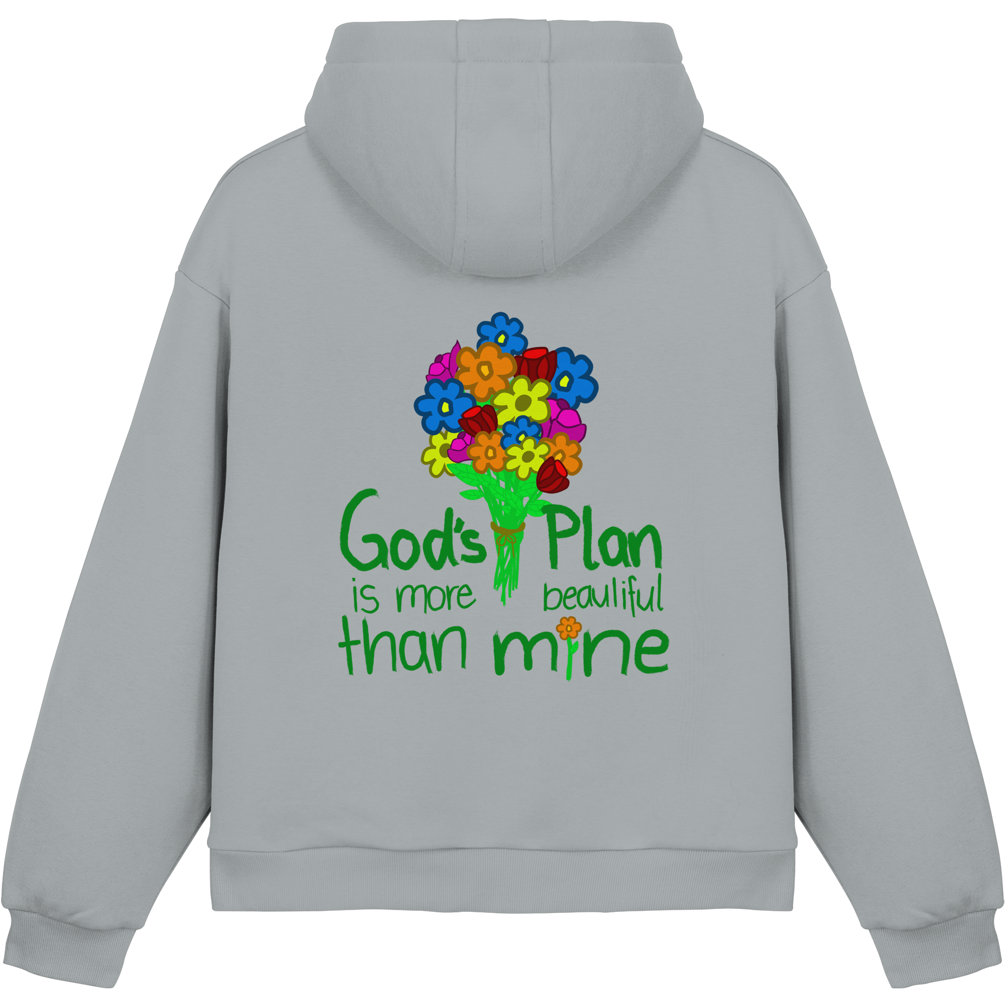 Trust in Gods Plan - Fluffy Boxcut Hoodie
