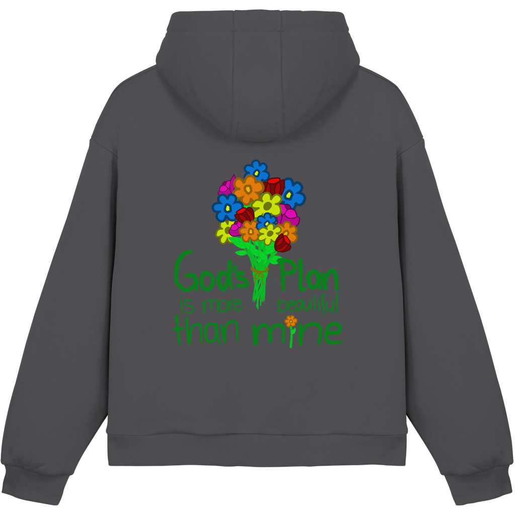 Trust in Gods Plan - Fluffy Boxcut Hoodie