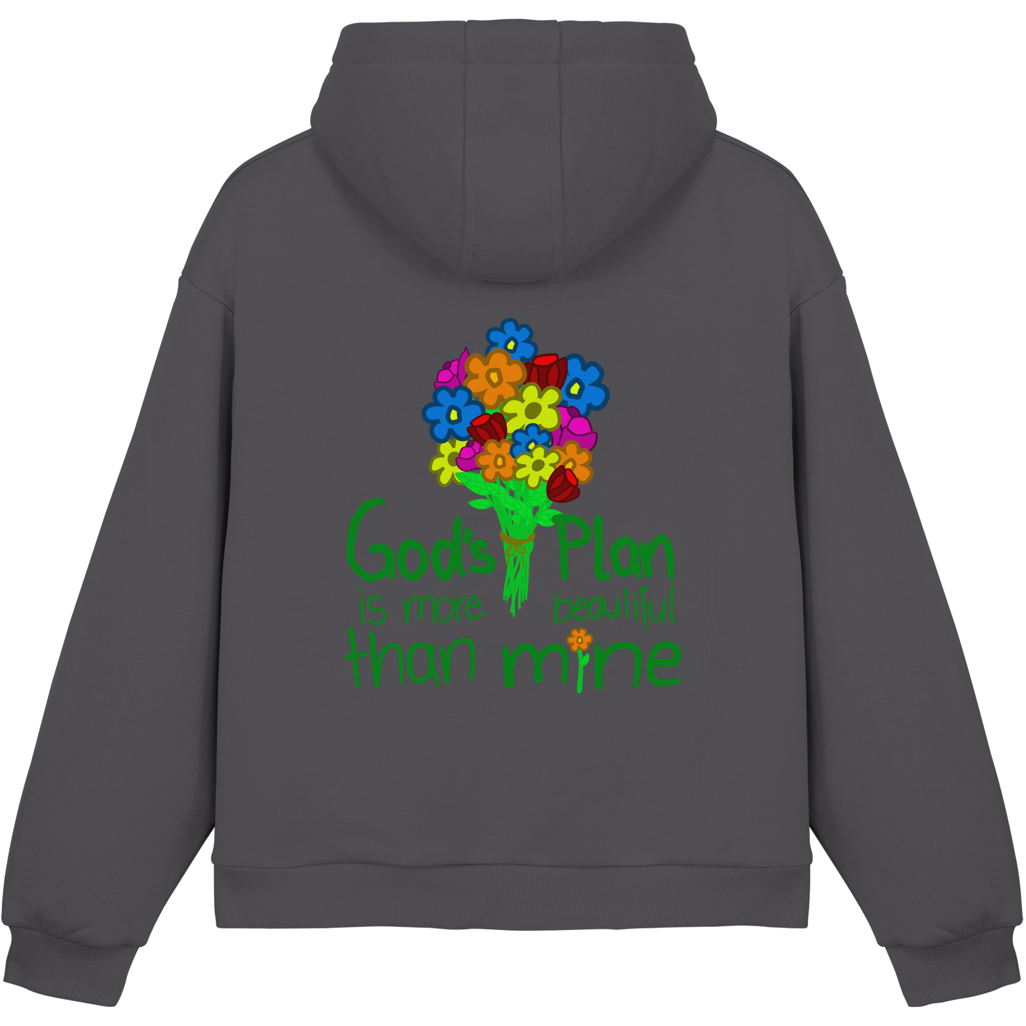 Trust in Gods Plan - Fluffy Boxcut Hoodie