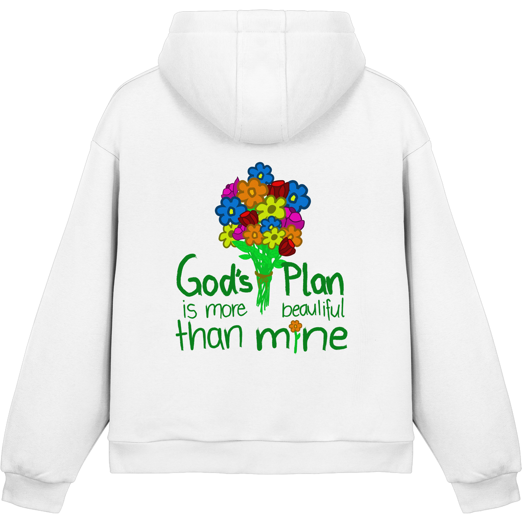 Trust in Gods Plan - Fluffy Boxcut Hoodie