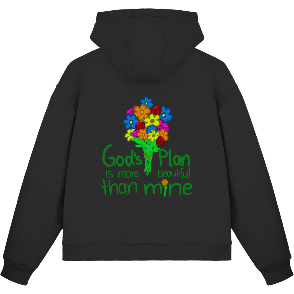 Trust in Gods Plan - Fluffy Boxcut Zipper