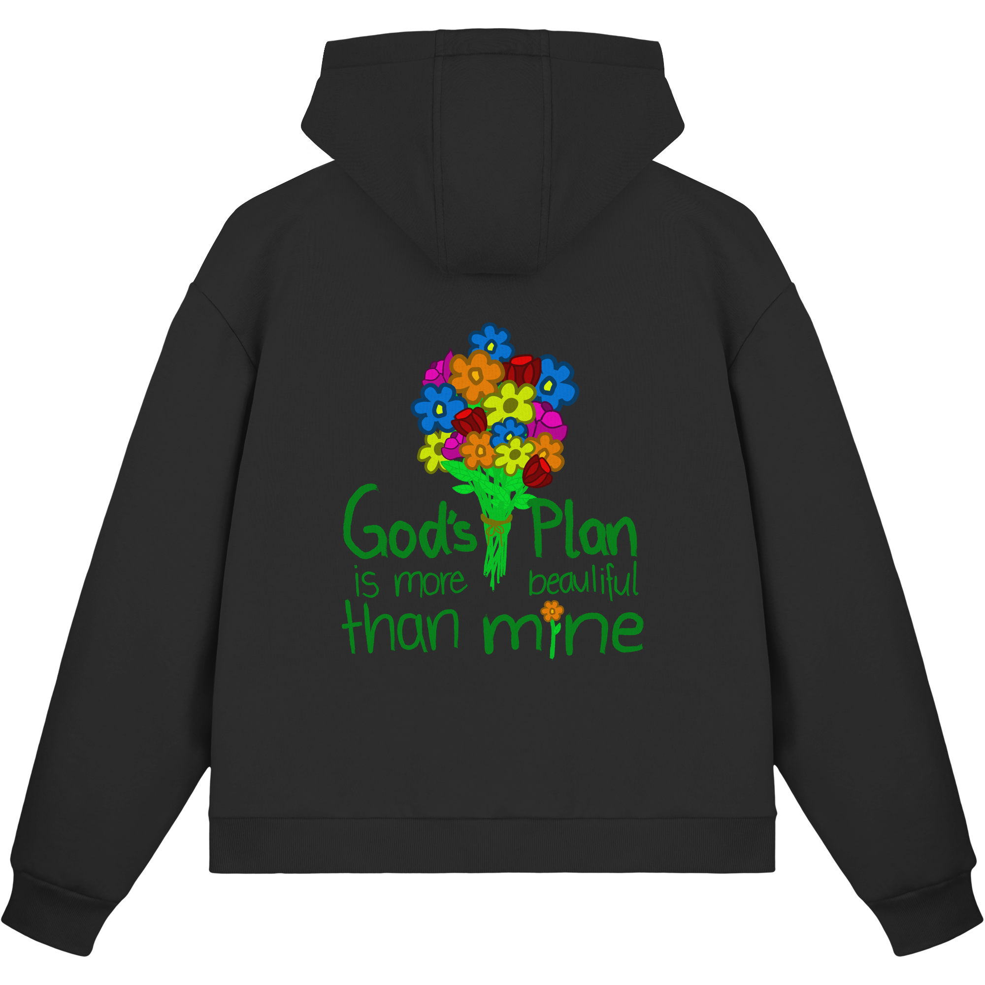 Trust in Gods Plan - Fluffy Boxcut Zipper