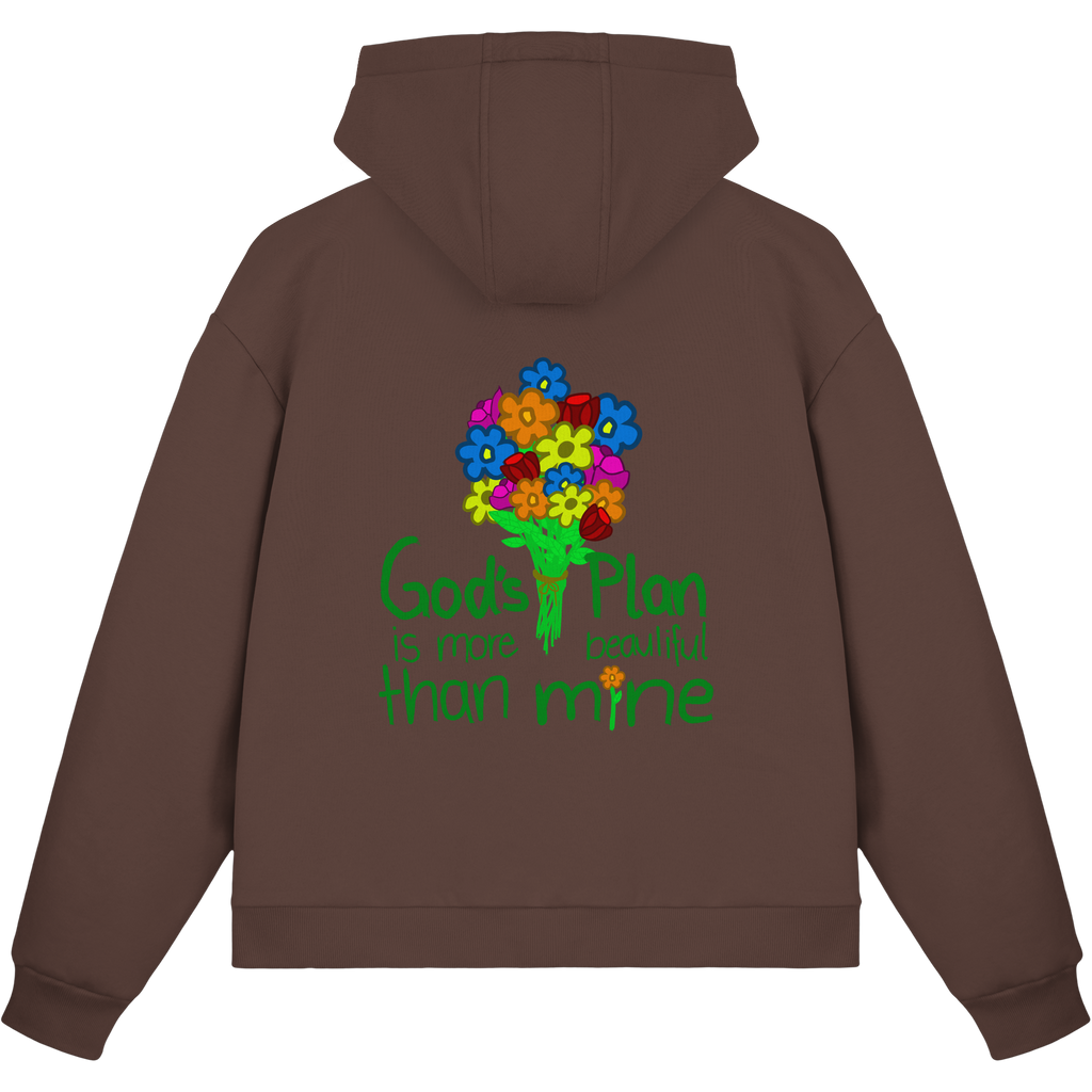 Trust in Gods Plan - Fluffy Boxcut Zipper