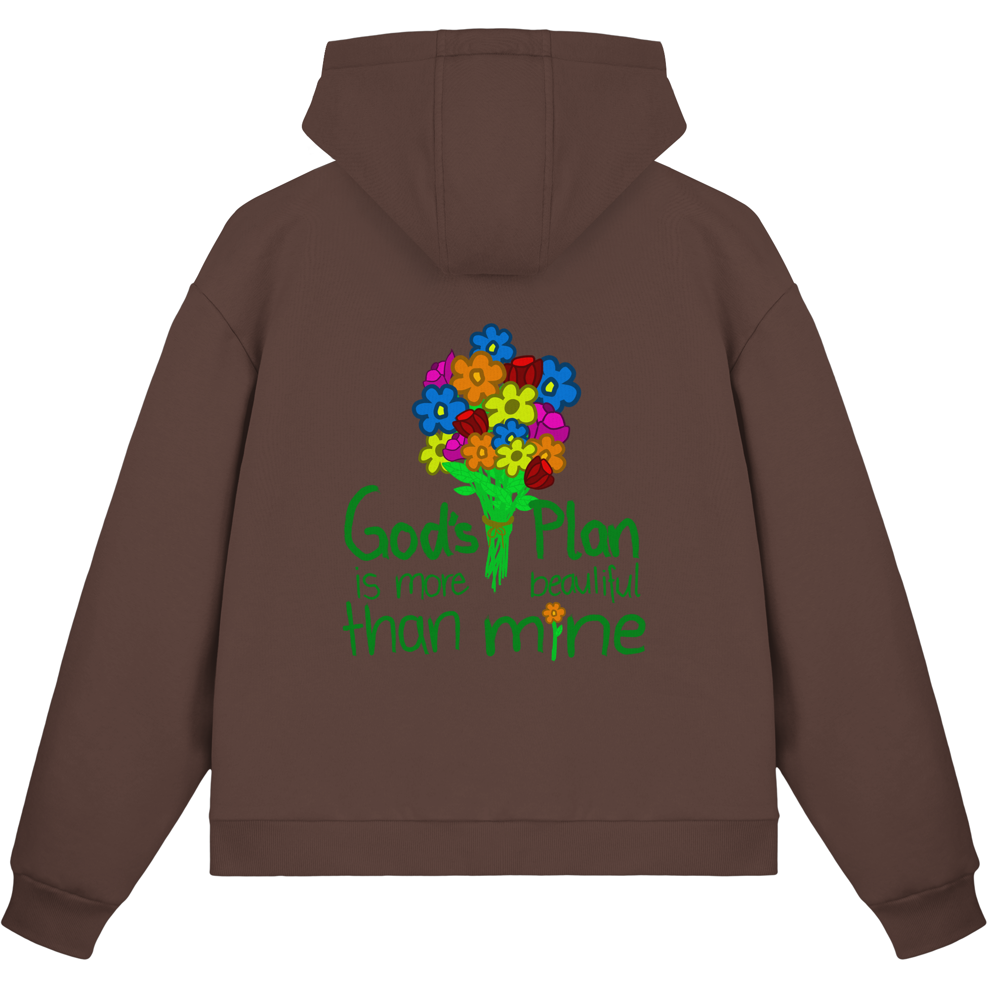 Trust in Gods Plan - Fluffy Boxcut Zipper