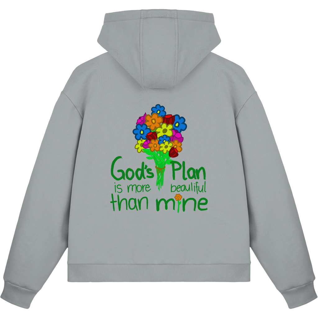 Trust in Gods Plan - Fluffy Boxcut Zipper