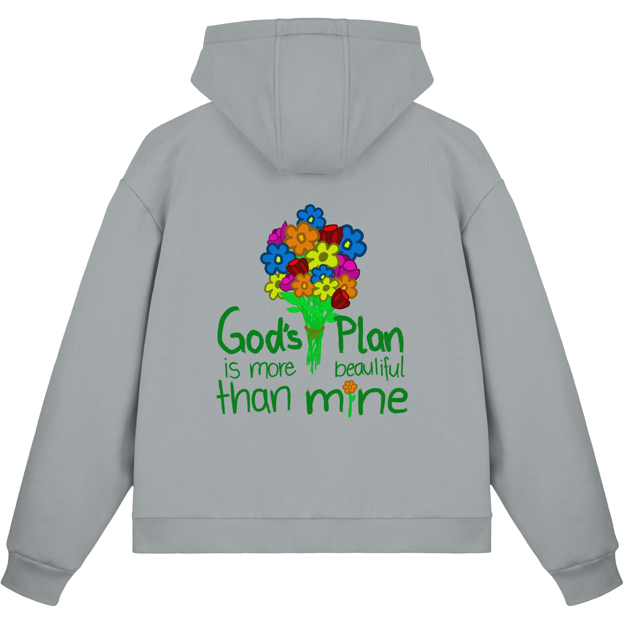 Trust in Gods Plan - Fluffy Boxcut Zipper