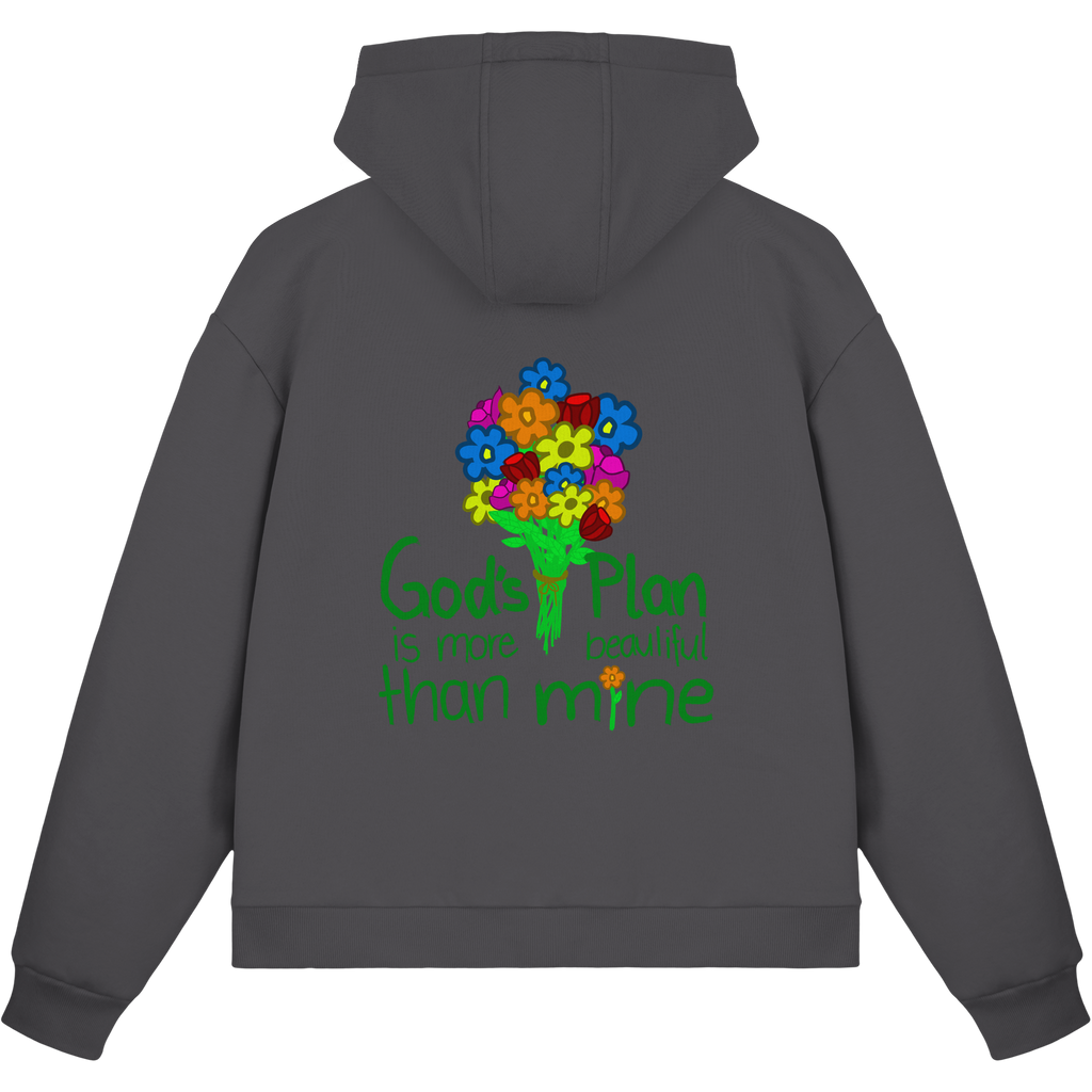 Trust in Gods Plan - Fluffy Boxcut Zipper