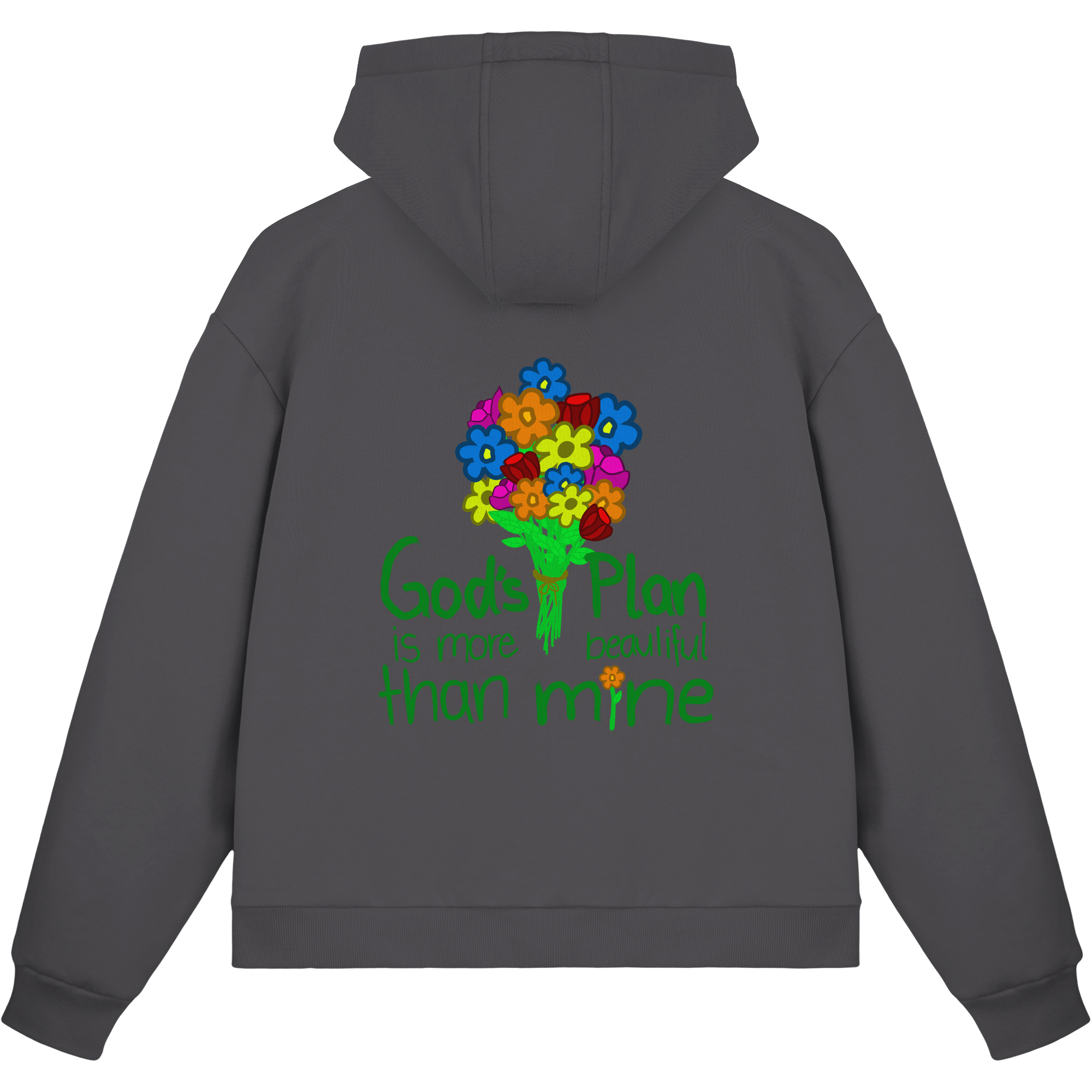 Trust in Gods Plan - Fluffy Boxcut Zipper