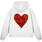 Love is Patient - Fluffy Boxcut Zipper