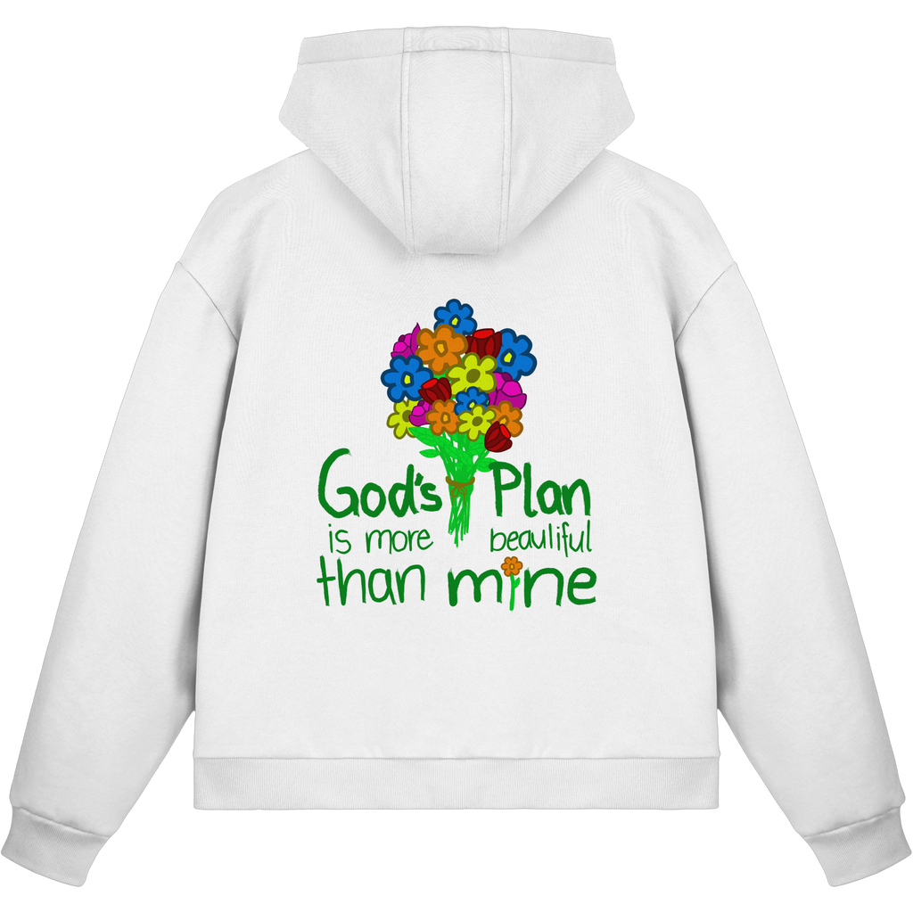 Trust in Gods Plan - Fluffy Boxcut Zipper