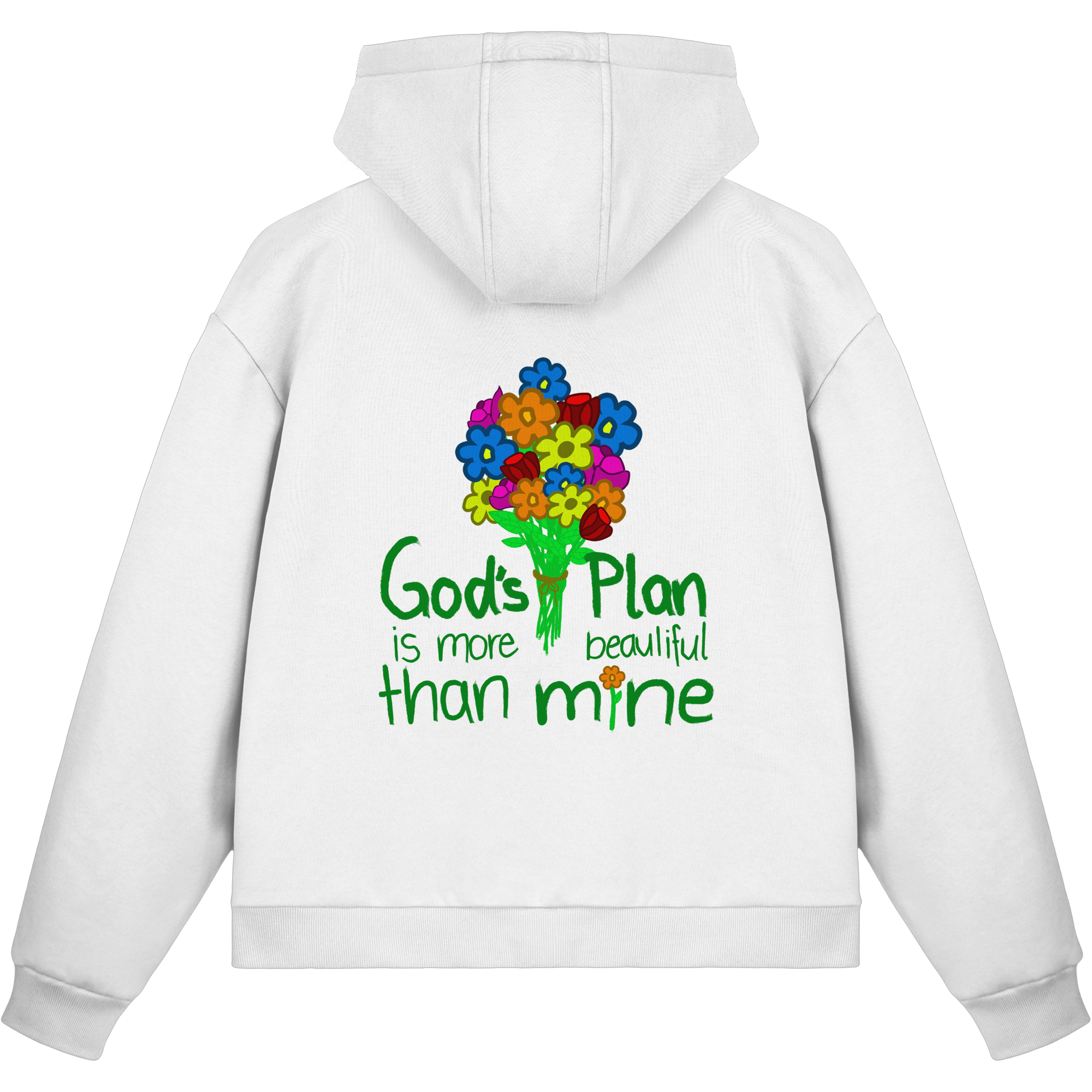 Trust in Gods Plan - Fluffy Boxcut Zipper