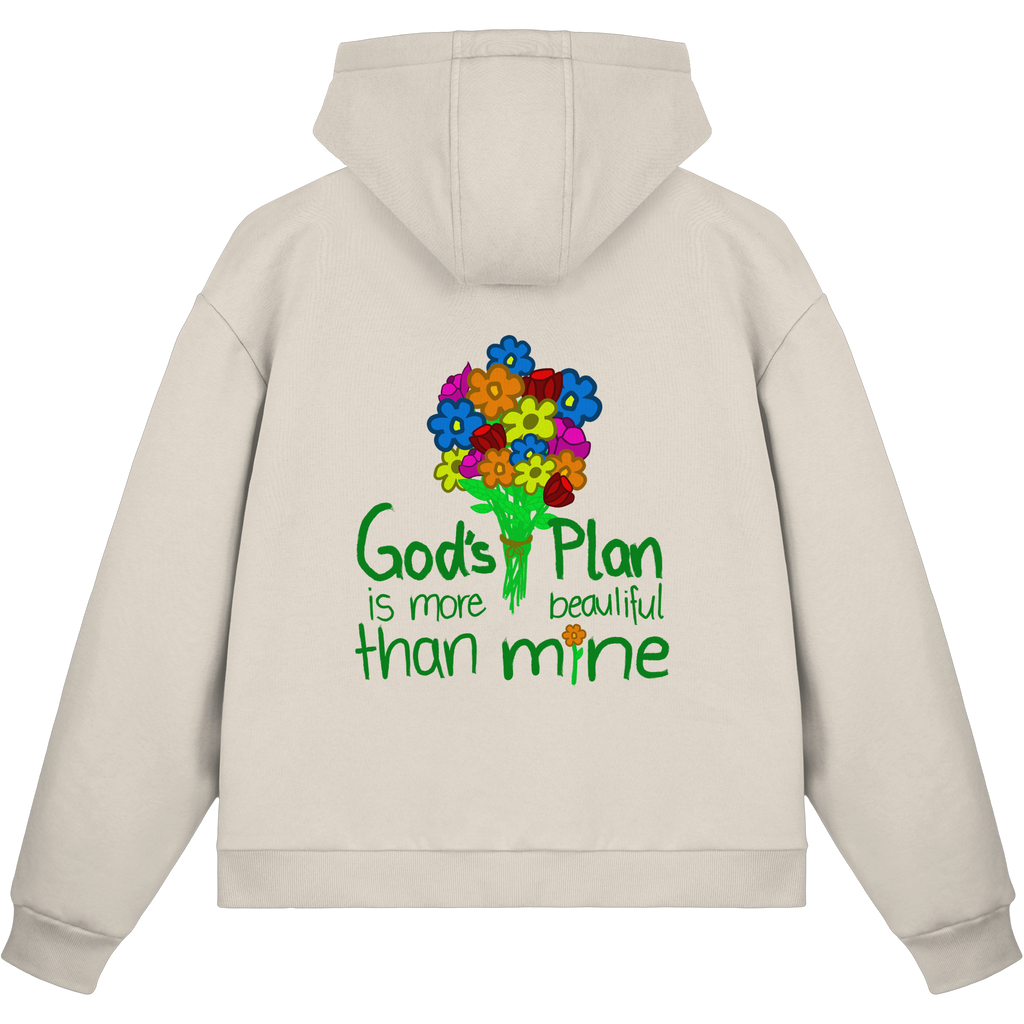 Trust in Gods Plan - Fluffy Boxcut Zipper