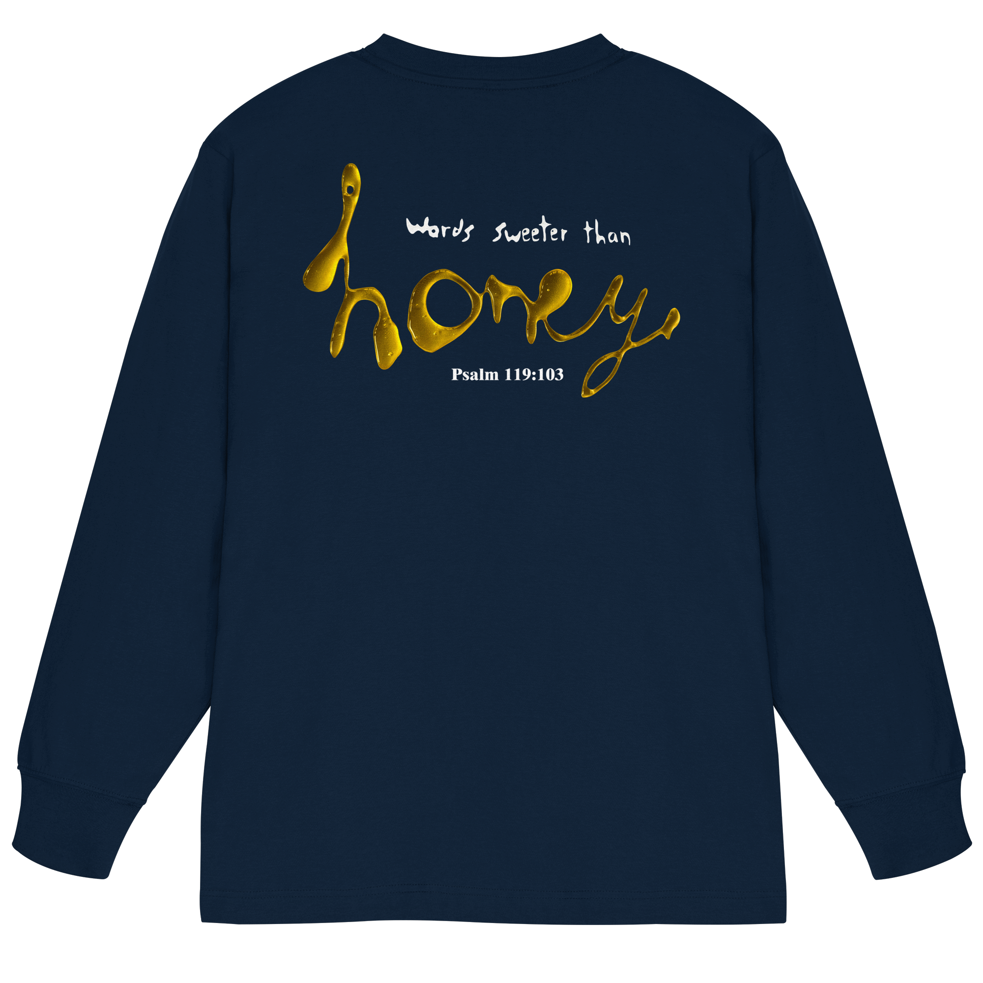 Words sweeter than Honey - Organic Heavy Oversized Longsleeve T-Shirt