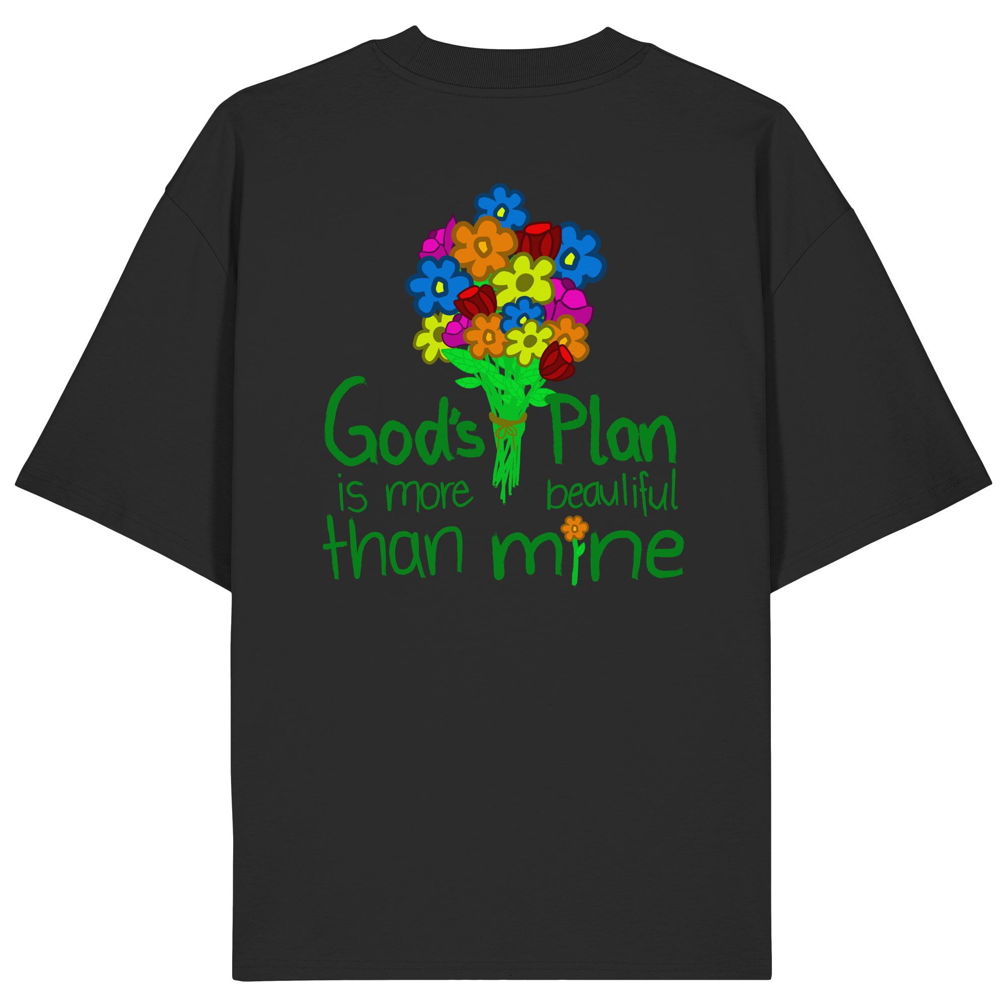 Trust in Gods Plan - Organic Oversize Shirt