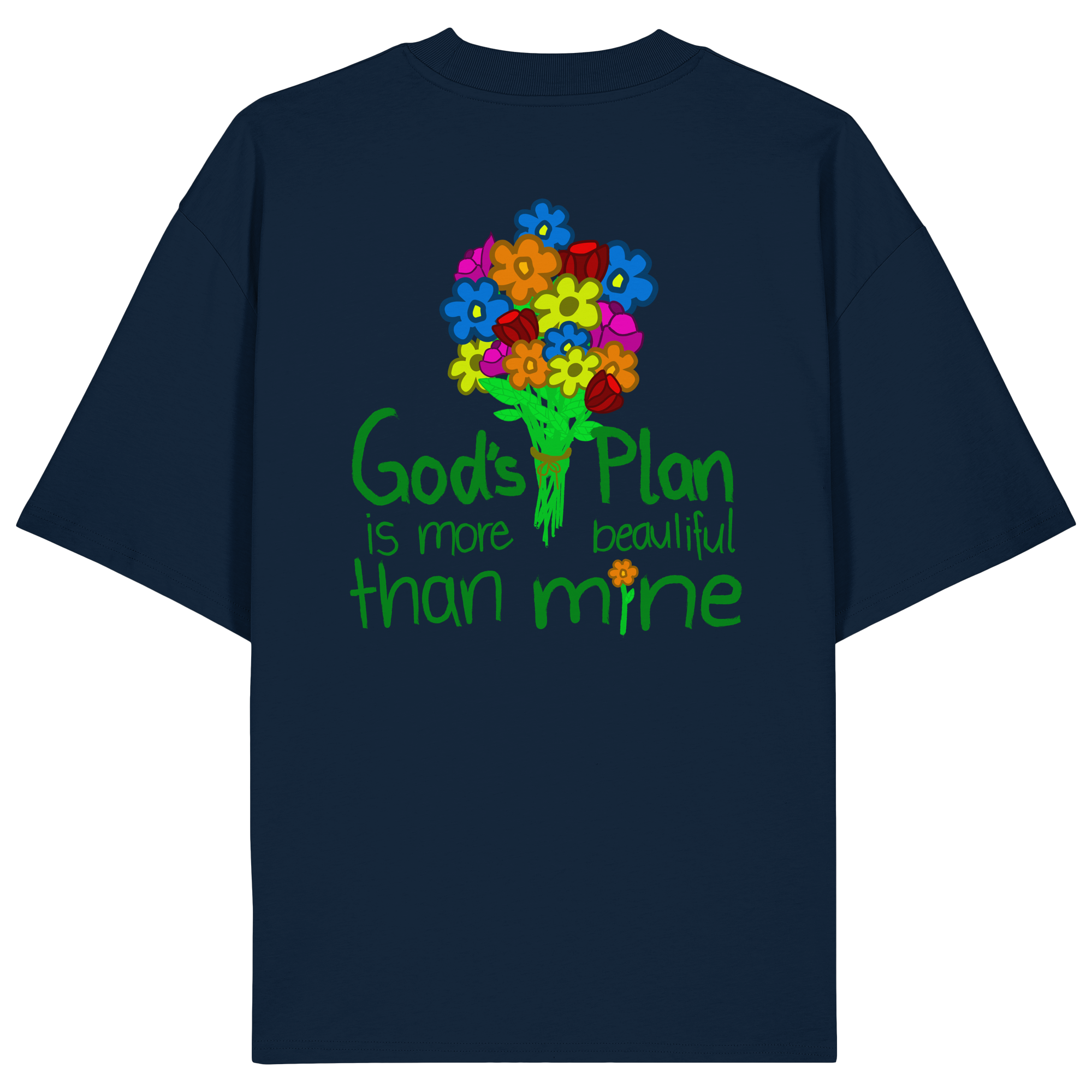 Trust in Gods Plan - Organic Oversize Shirt