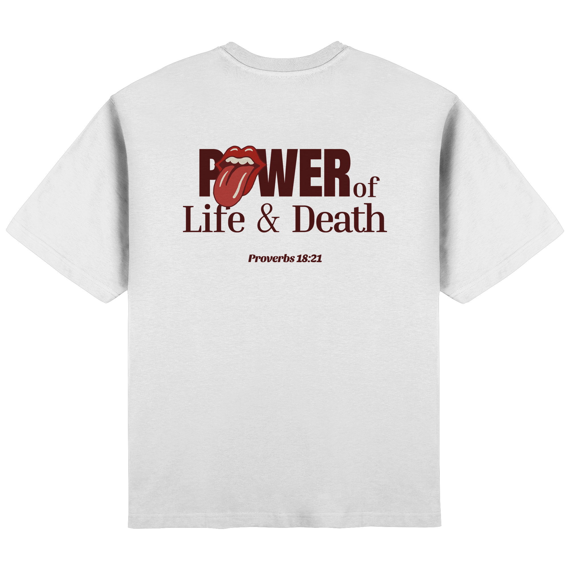 Power over life and death - Streetwear Oversized T-Shirt