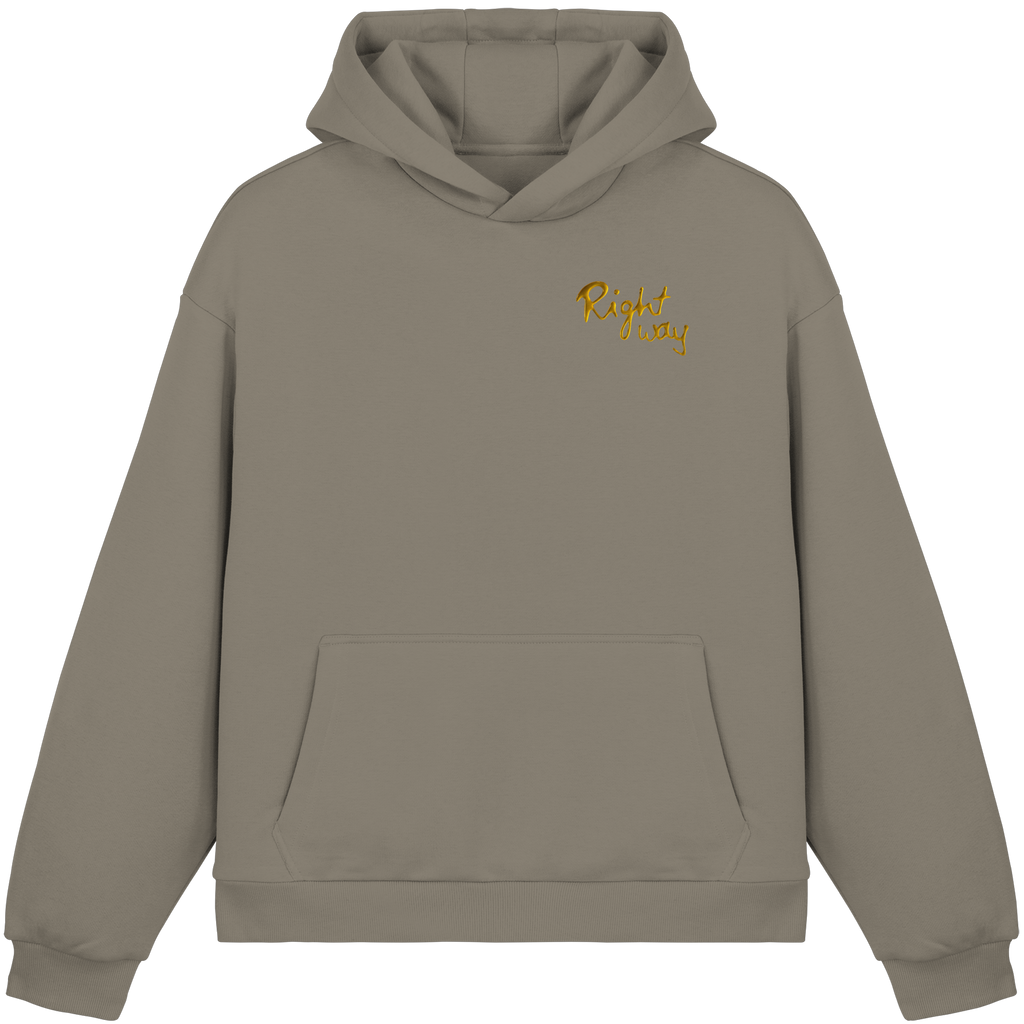 Words sweeter than Honey - Fluffy Boxcut Hoodie