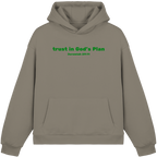 Trust in Gods Plan - Fluffy Boxcut Hoodie