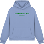 Trust in Gods Plan - Fluffy Boxcut Hoodie