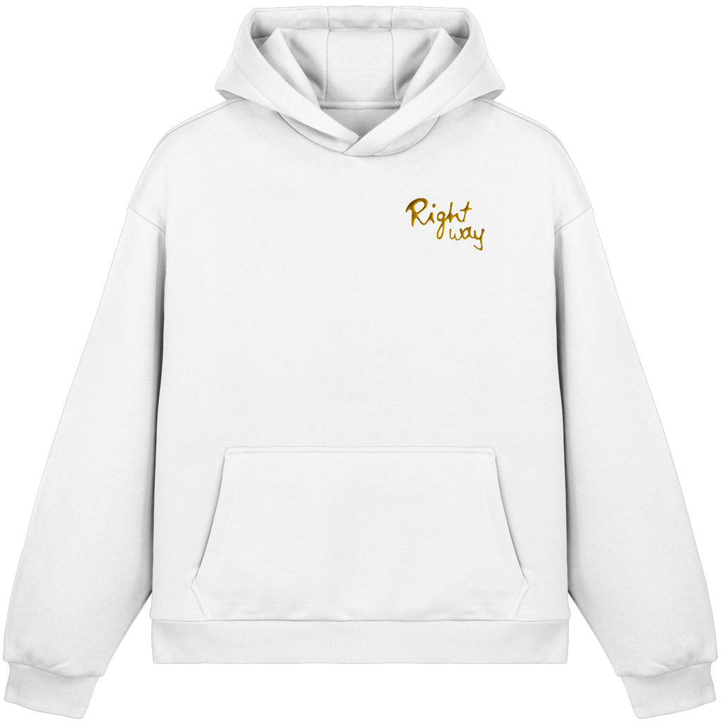 Words sweeter than Honey - Fluffy Boxcut Hoodie