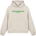 Trust in Gods Plan - Fluffy Boxcut Hoodie