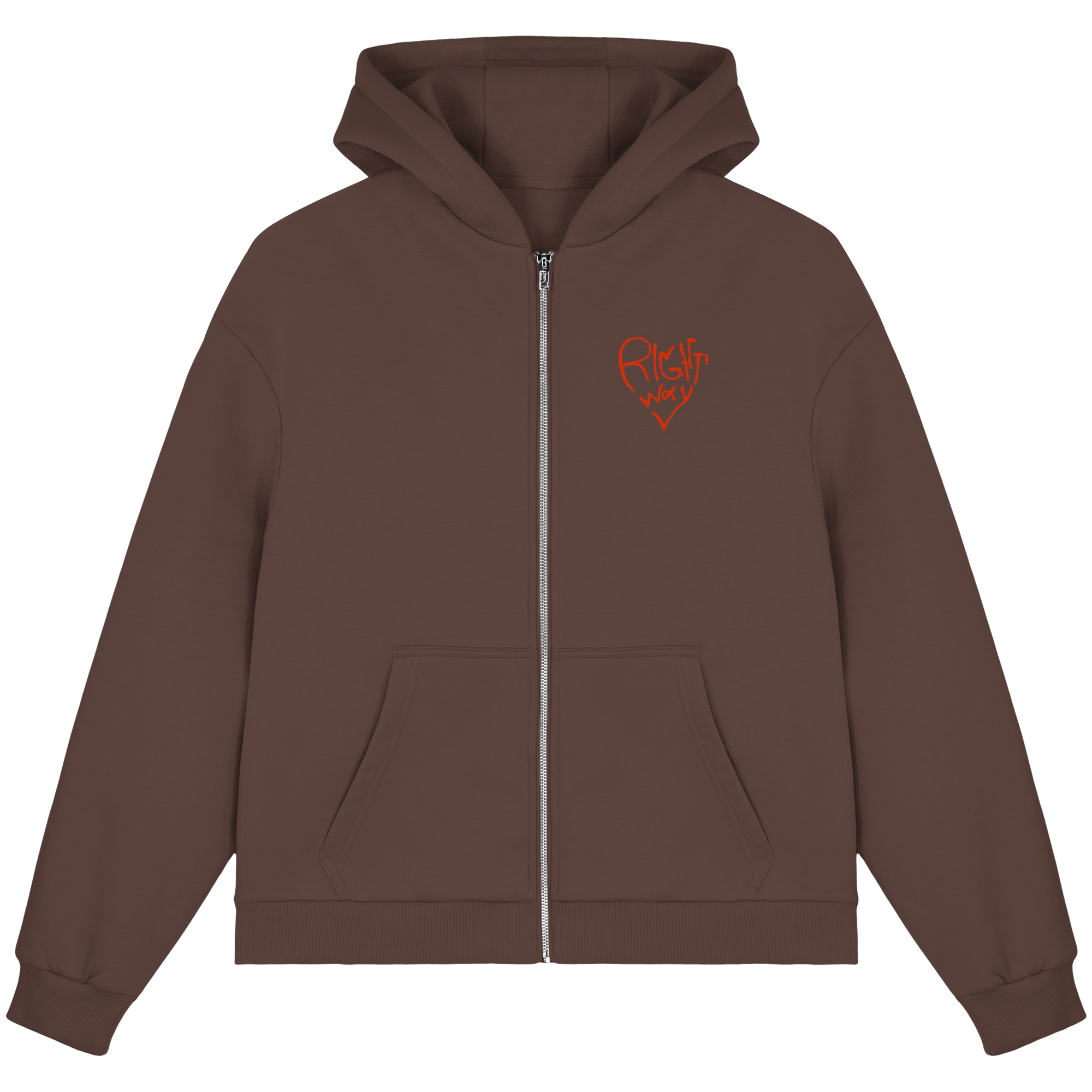 Love is Patient - Fluffy Boxcut Zipper