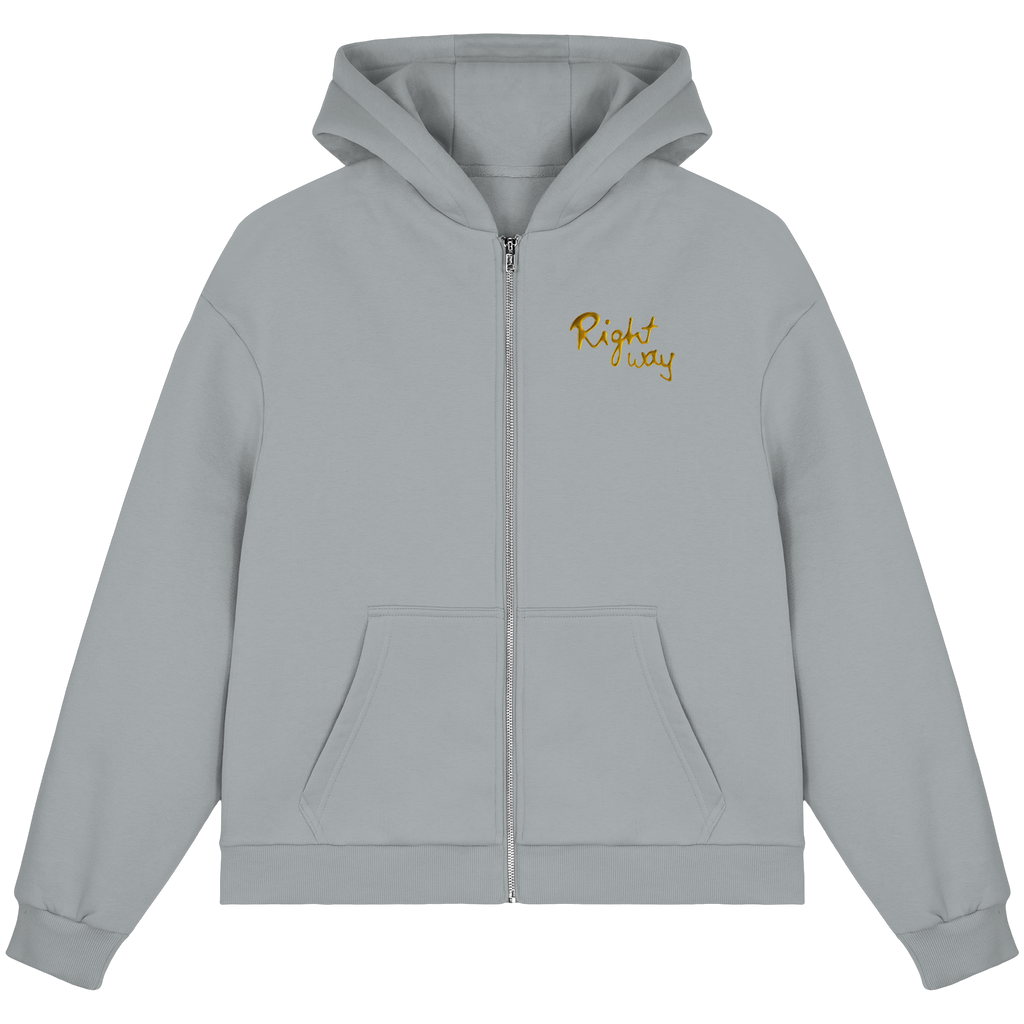 Words sweeter than Honey - Fluffy Boxcut Zipper