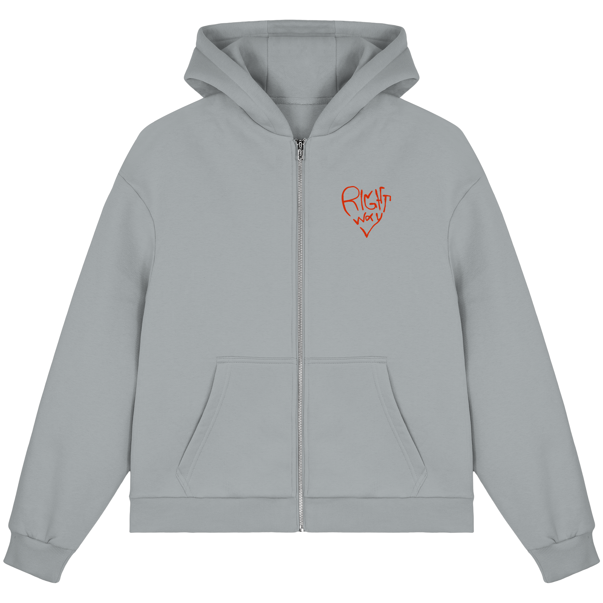 Love is Patient - Fluffy Boxcut Zipper