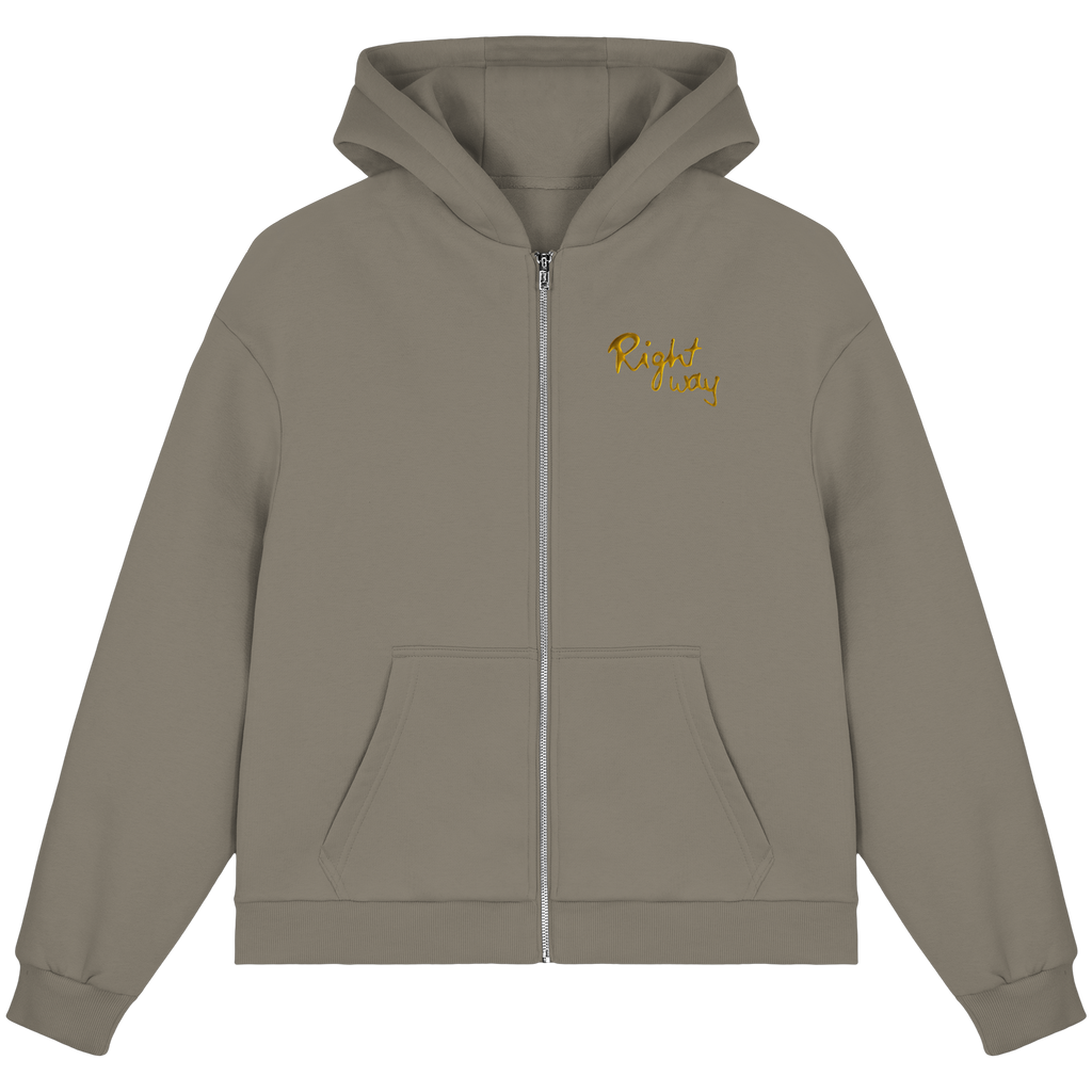 Words sweeter than Honey - Fluffy Boxcut Zipper