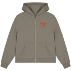 Love is Patient - Fluffy Boxcut Zipper