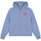 Love is Patient - Fluffy Boxcut Zipper