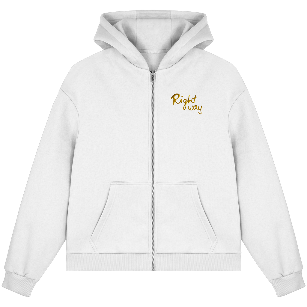 Words sweeter than Honey - Fluffy Boxcut Zipper