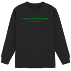 Trust in Gods Plan - Organic Heavy Oversized Longsleeve T-Shirt