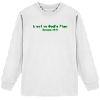 Trust in Gods Plan - Organic Heavy Oversized Longsleeve T-Shirt