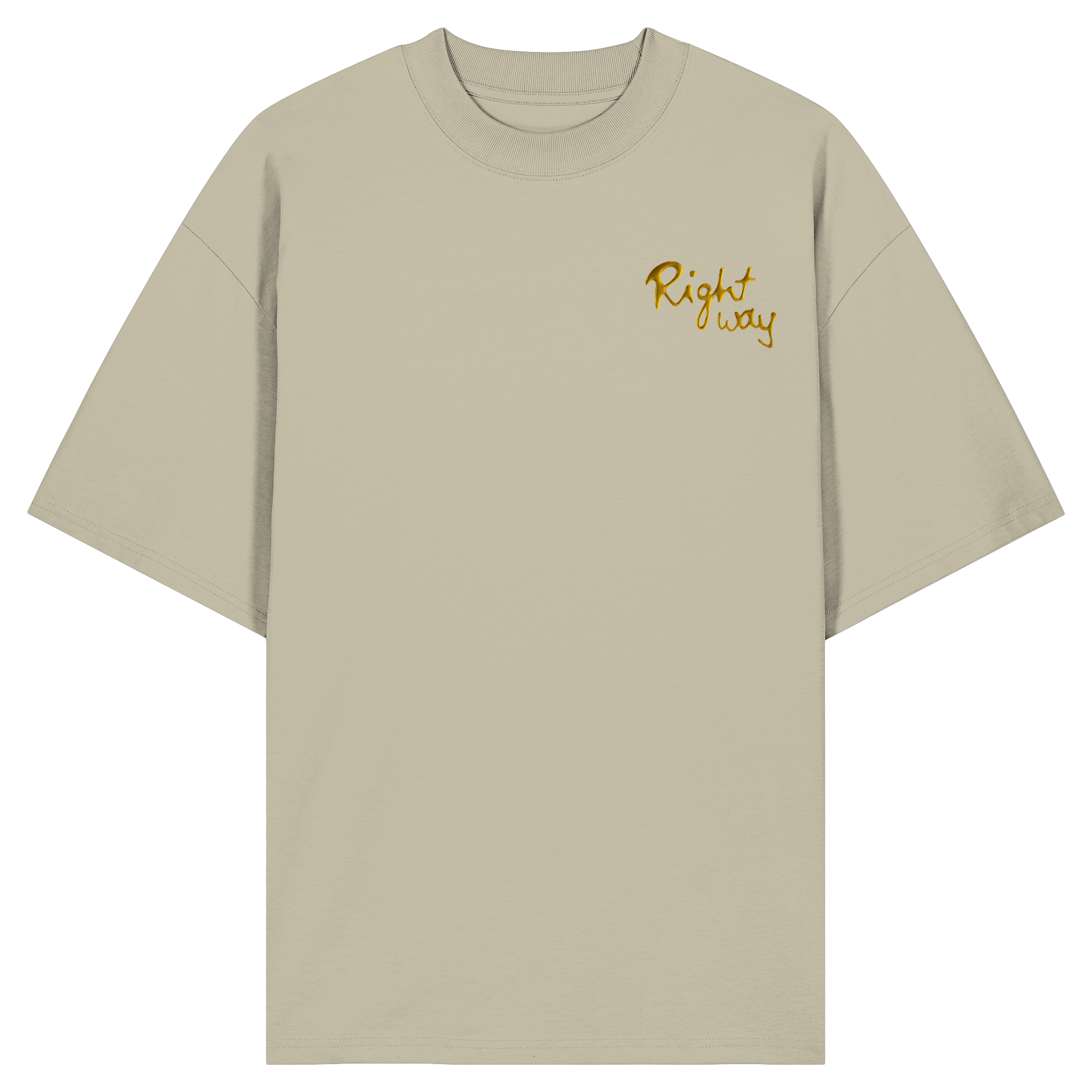 Words sweeter than Honey - Organic Oversize Shirt