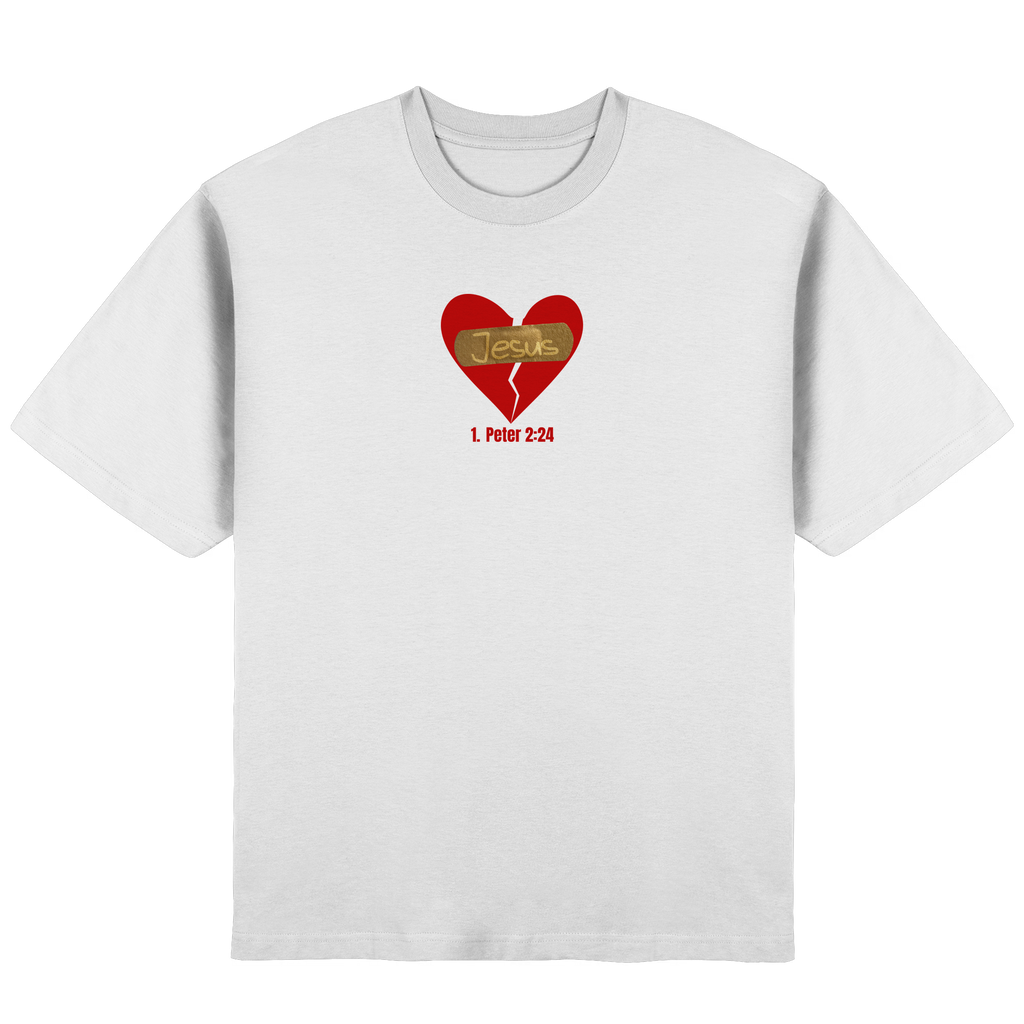 Jesus heals - Streetwear Oversized T-Shirt